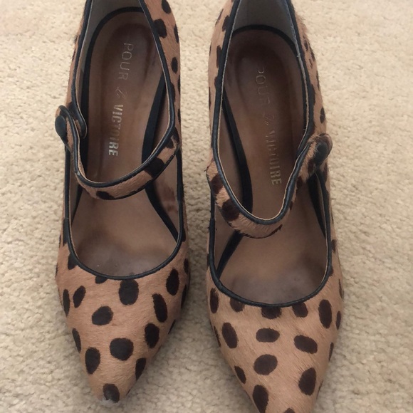 Leopard Mary Jane pumps - Picture 1 of 2